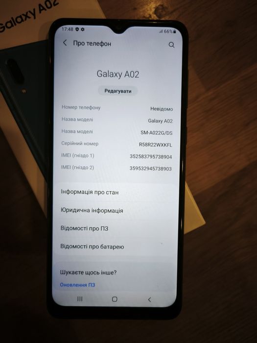 Самсунг Samsung a 02 3,32gb