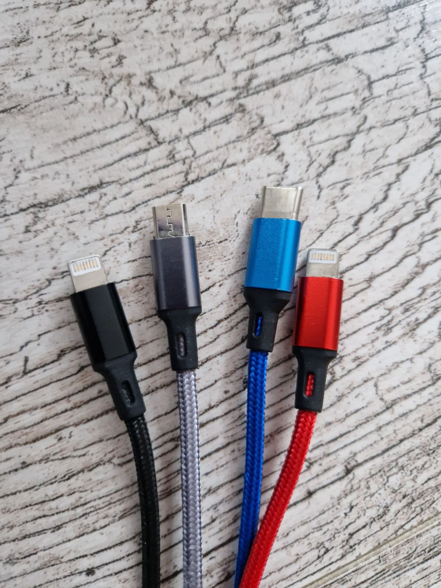 Nowy kabel USB 4w1