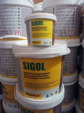 Клей паркетний двухкомпонентний Chimiver Sigol 2k