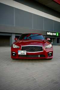 Infiniti q50 red sport 3.0 awd 2016