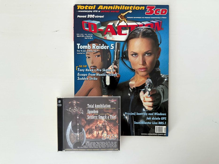 CD-Action (56) 01/2001 + 3xCD styczeń 2001