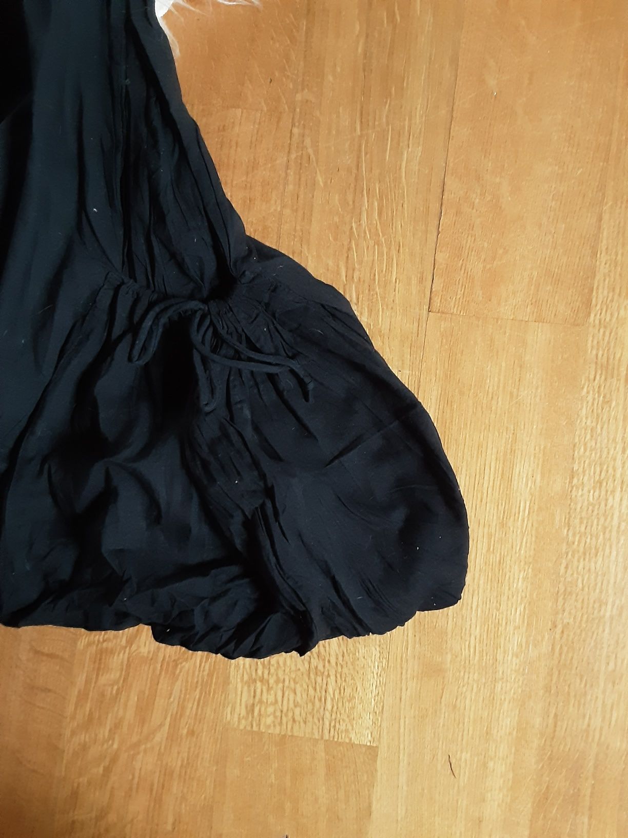Czarna sukienka"alladynka"