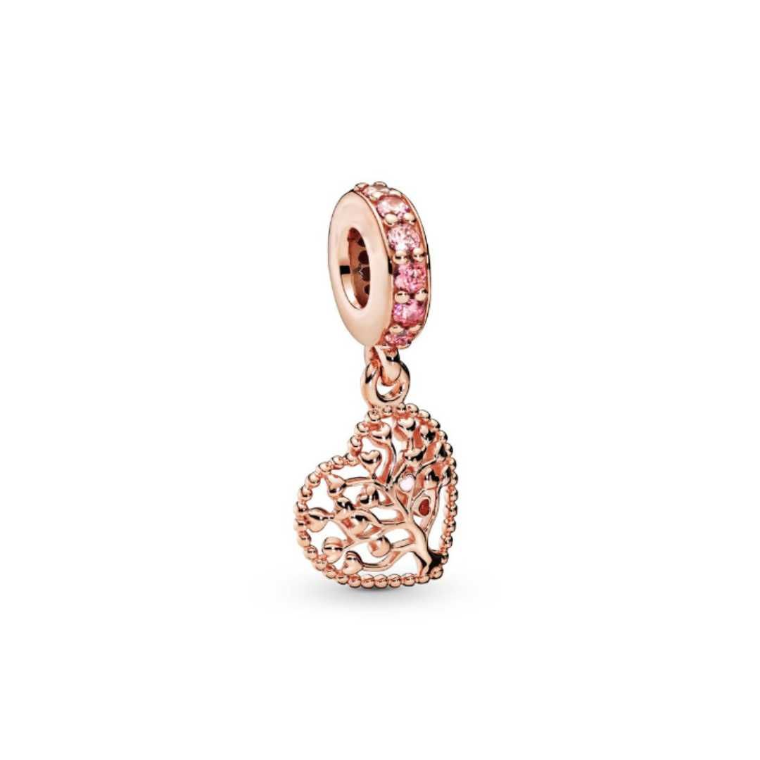 CHARMS Zawieszka Drzewko Rose Gold do Pandora APART Idealny na Prezent