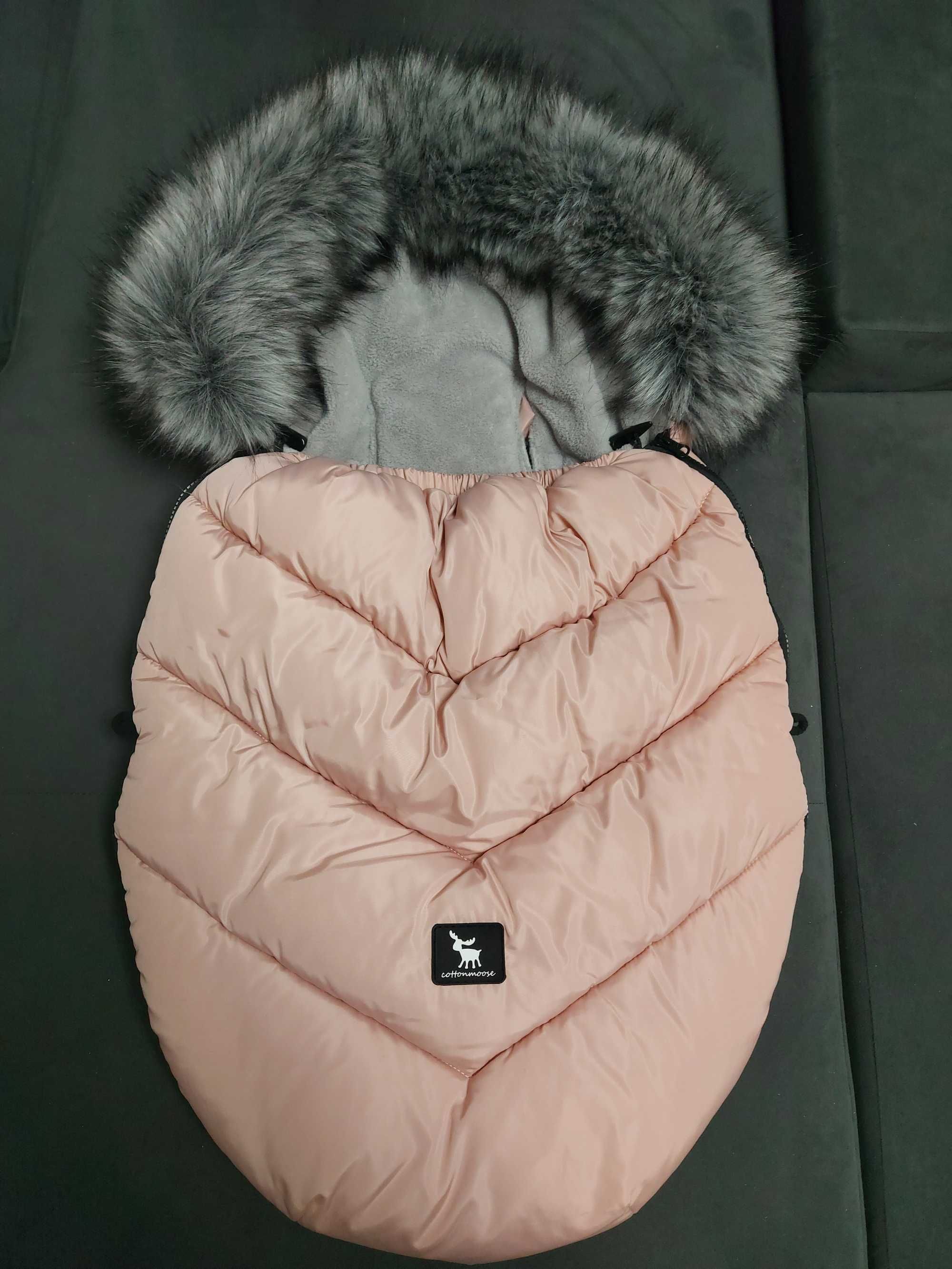 Śpiworek CottonMoose moni PINK