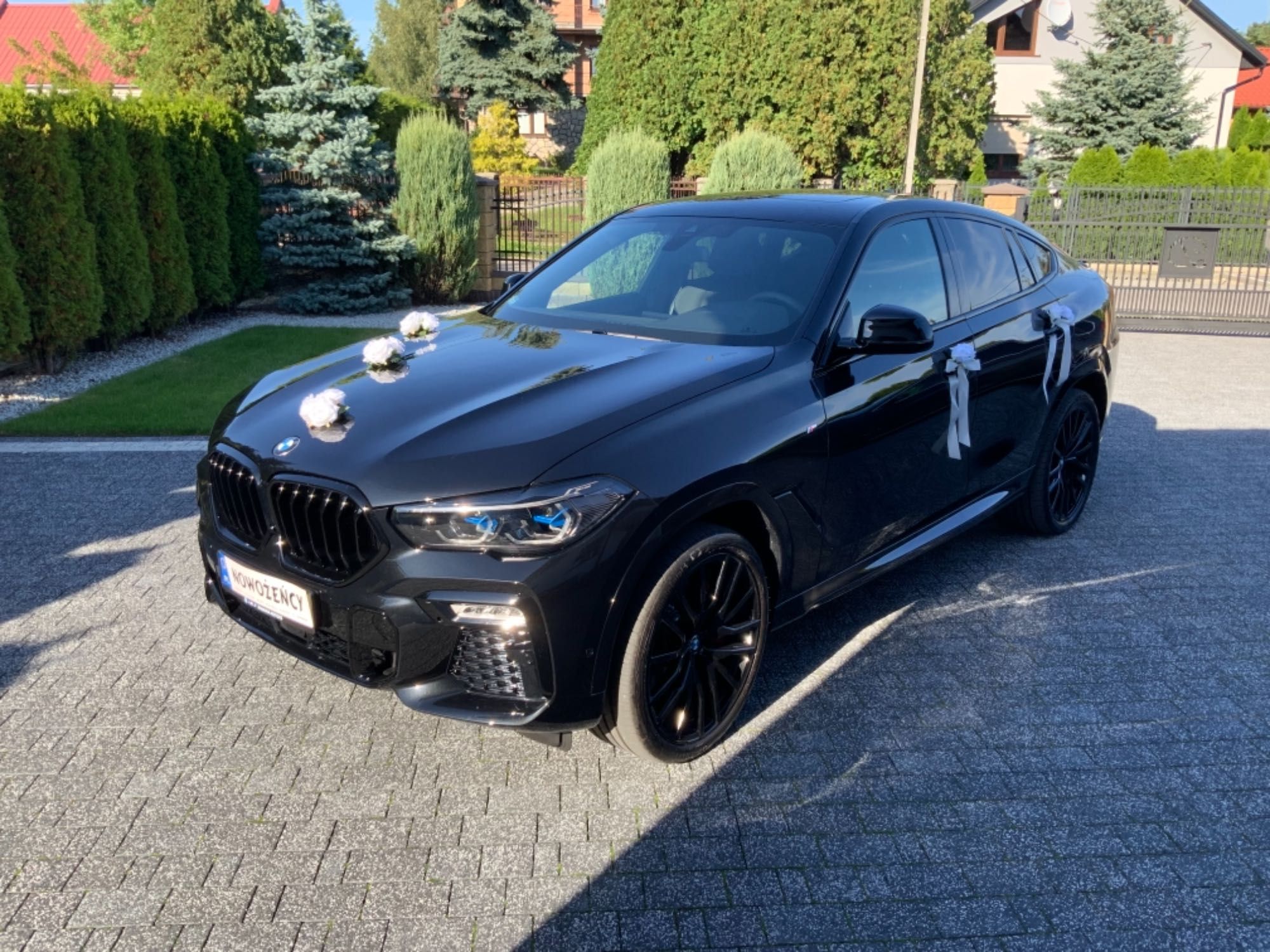 Auto do ślubu BMW X6