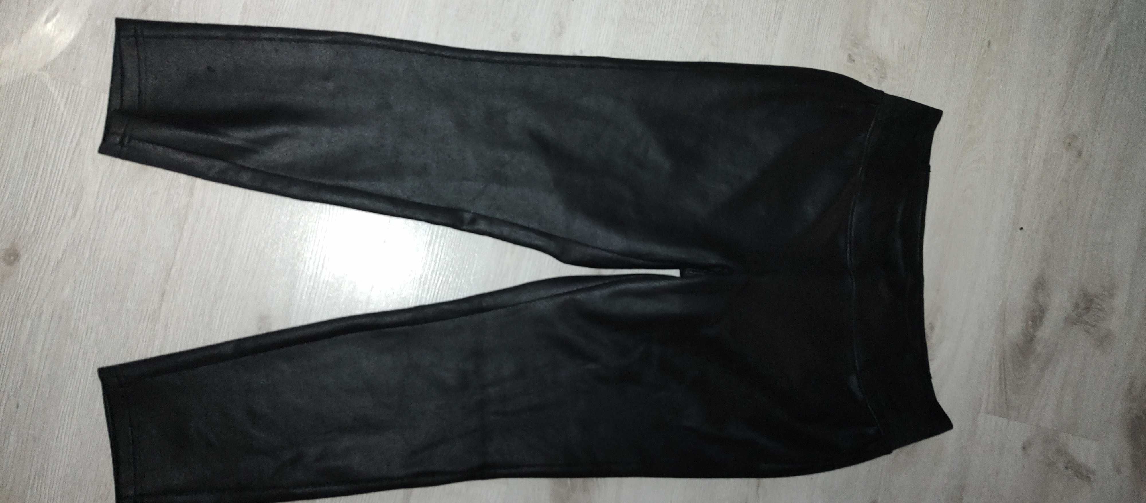 spodnie legginsy z LYCRA Modne  guma pas max 108 r. 44/46
