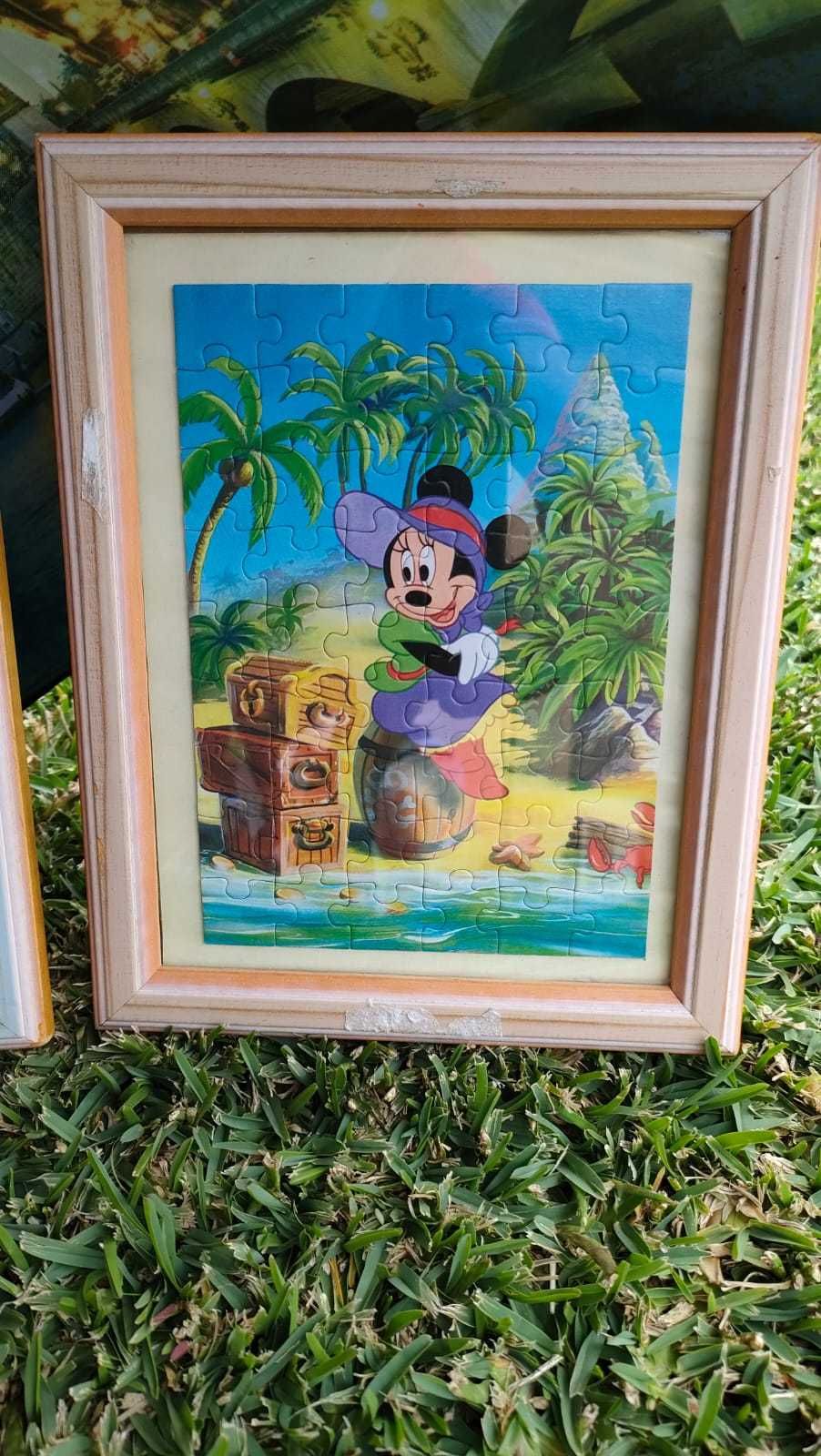 Kit DisneyLand Paris - Guarda-chuva + 4 quadros