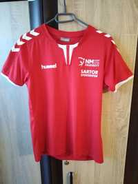 Koszulka sportowa Hummel czerwona rozmiar S