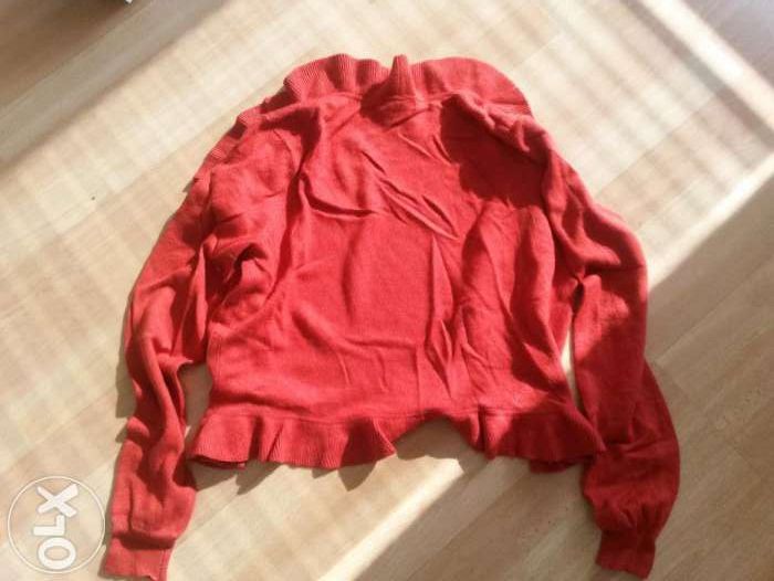 Sweter H&M czerwony malinowy rozmiar M -  NOWY