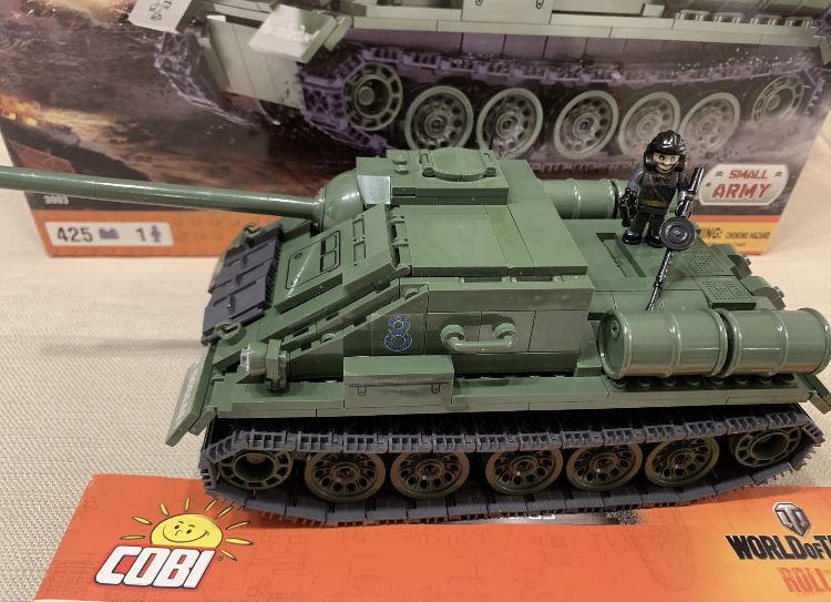 Klocki cobi czołg SU 85 cobiJ14