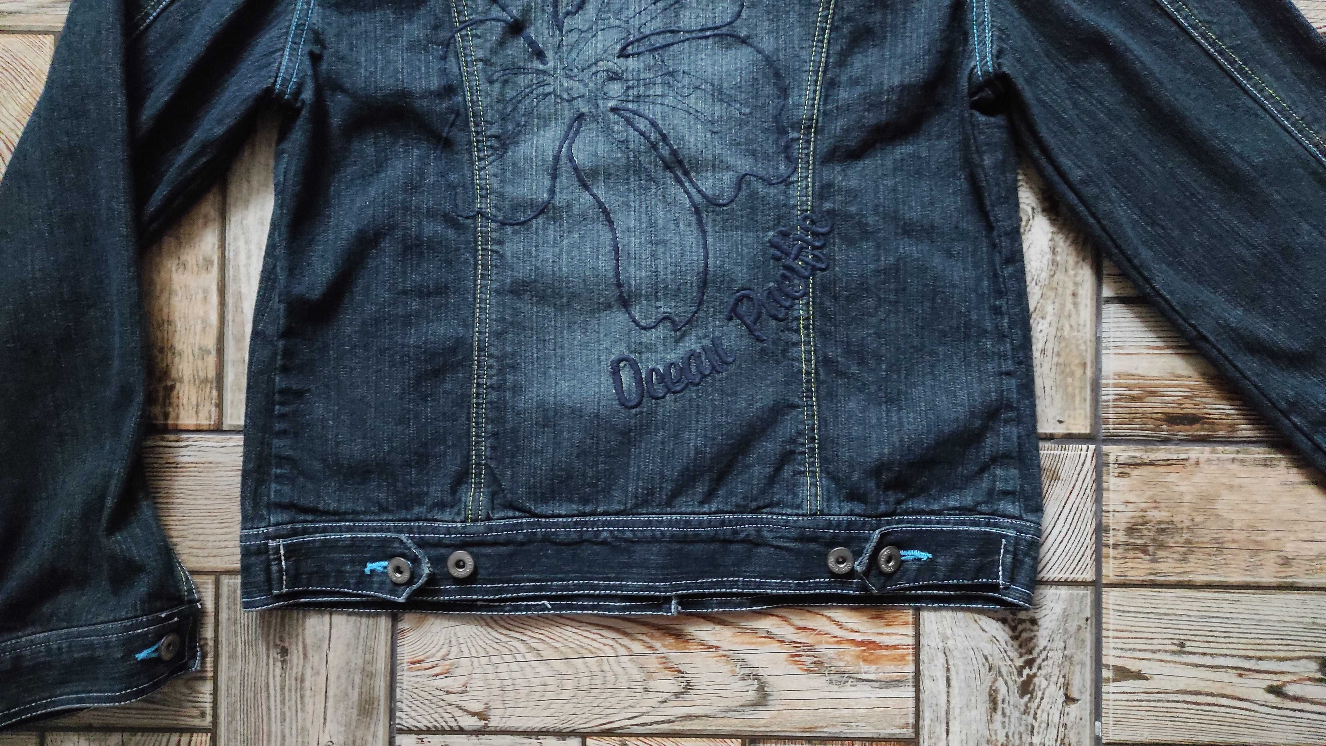 Винтажная женская джинсовая куртка Ocean Pacific
