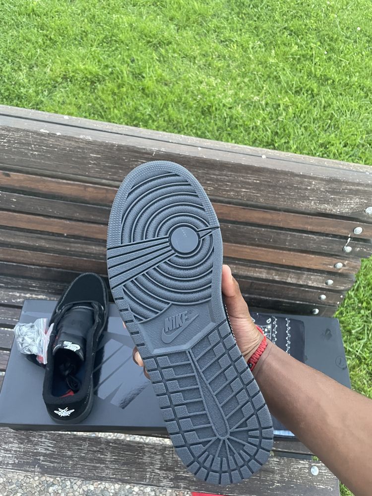 Travis Scott Air Jordan 1 Low OG "Black Phantom"