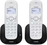 Bezprzewodowy telefon DECT z 2 słuchawkami z ładowarką