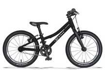 Rower dziecięcy KUbikes 16"S MTB (5,72 kg) Lekki  (Czarny)