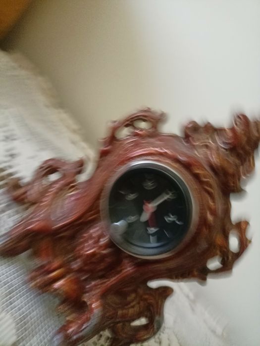 Zegar stojący z mosiądzu