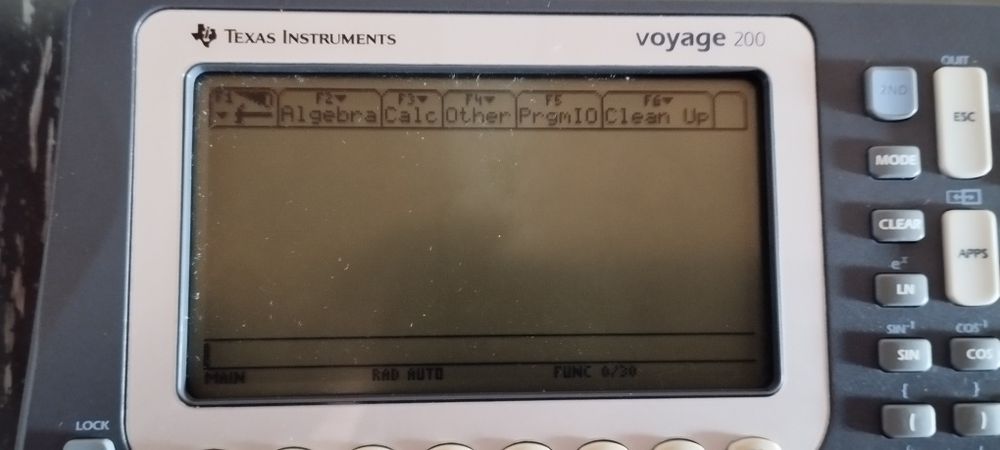 Calculadora Texas voyage 200