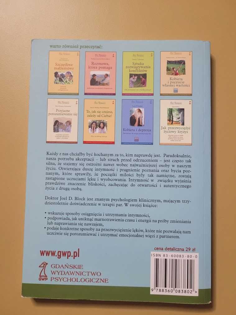 Intymność w związku Joel D. Block