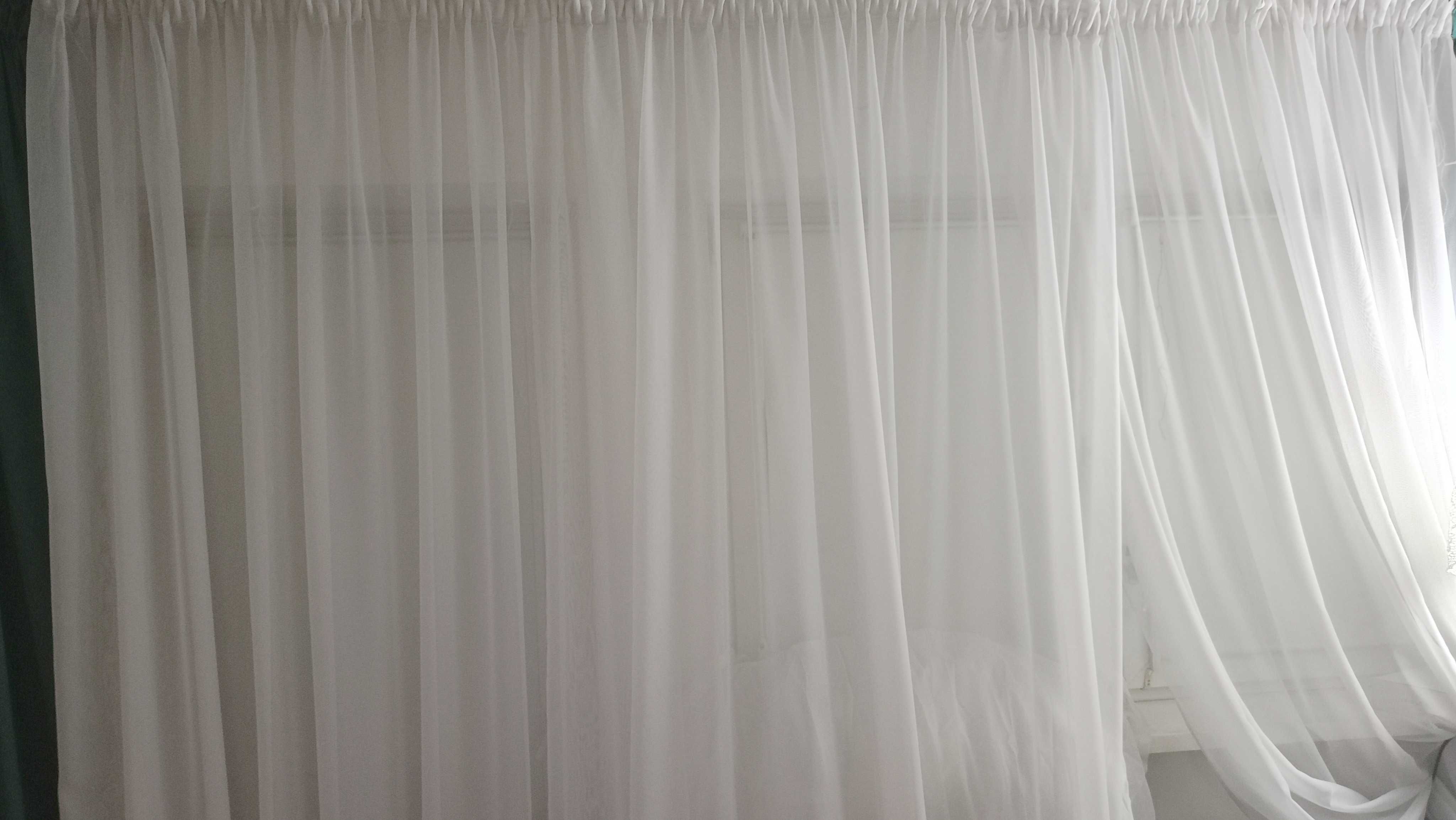 Firana duża na okno balkonowe 6.5 M x2.50m