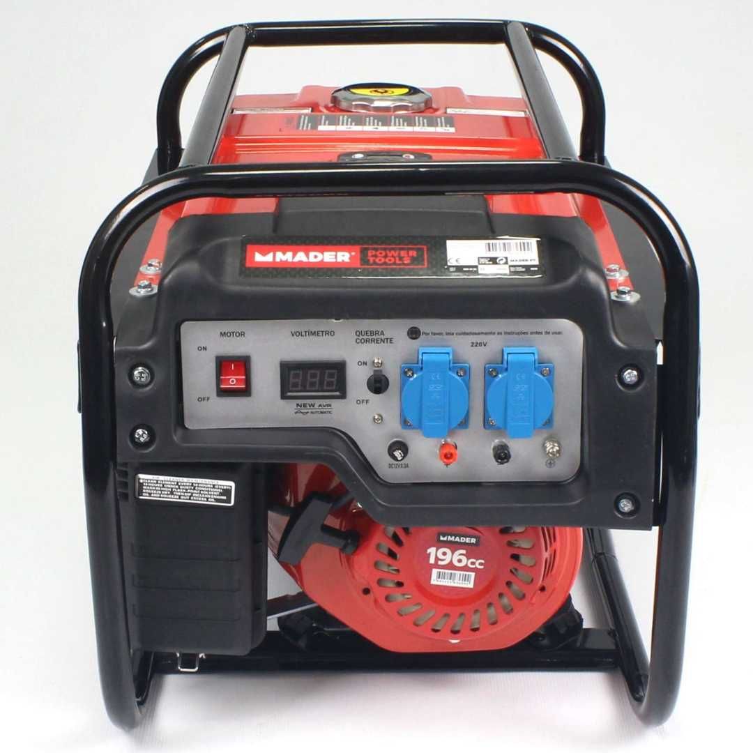 Gerador Monofásico Avr 2.5KVA 15 Lts MADER