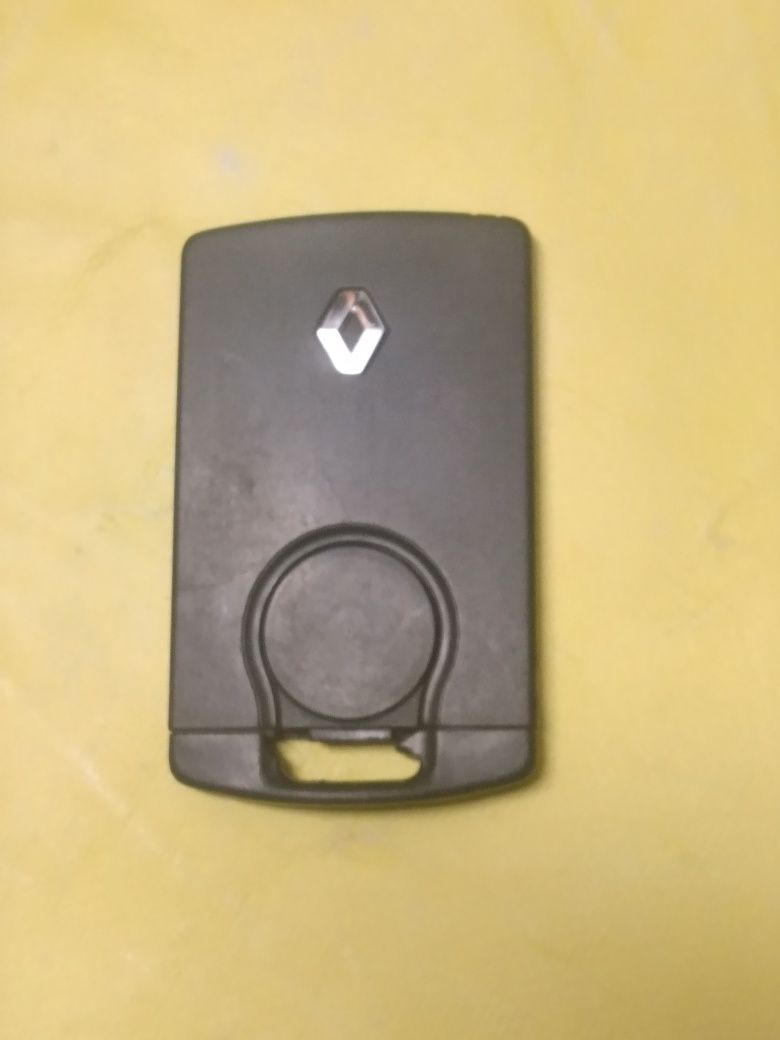 Cartão Chave de Ignição Renault Megane III Ano 2012 4 Funções