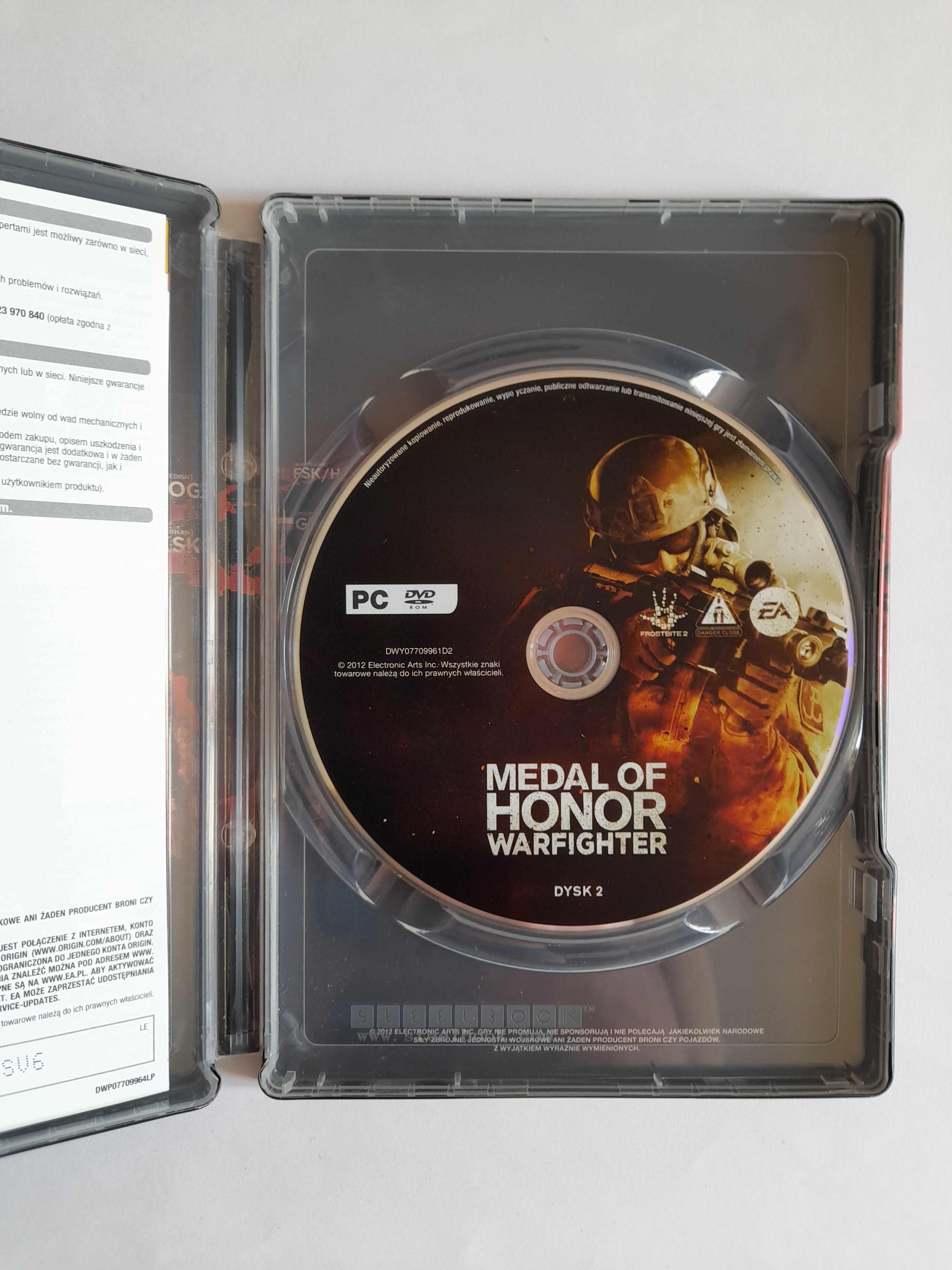 Gra STEELBOOK Medal Of Honor Warfighter PC