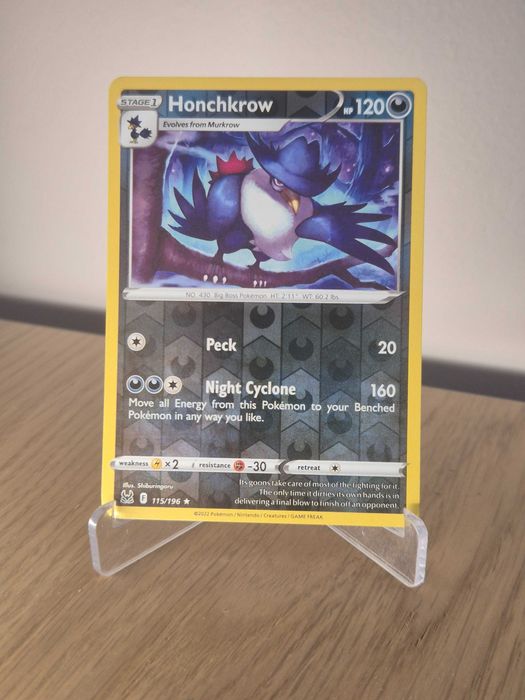 Karta Pokemon TCG: Honchkrow (LOR 115)