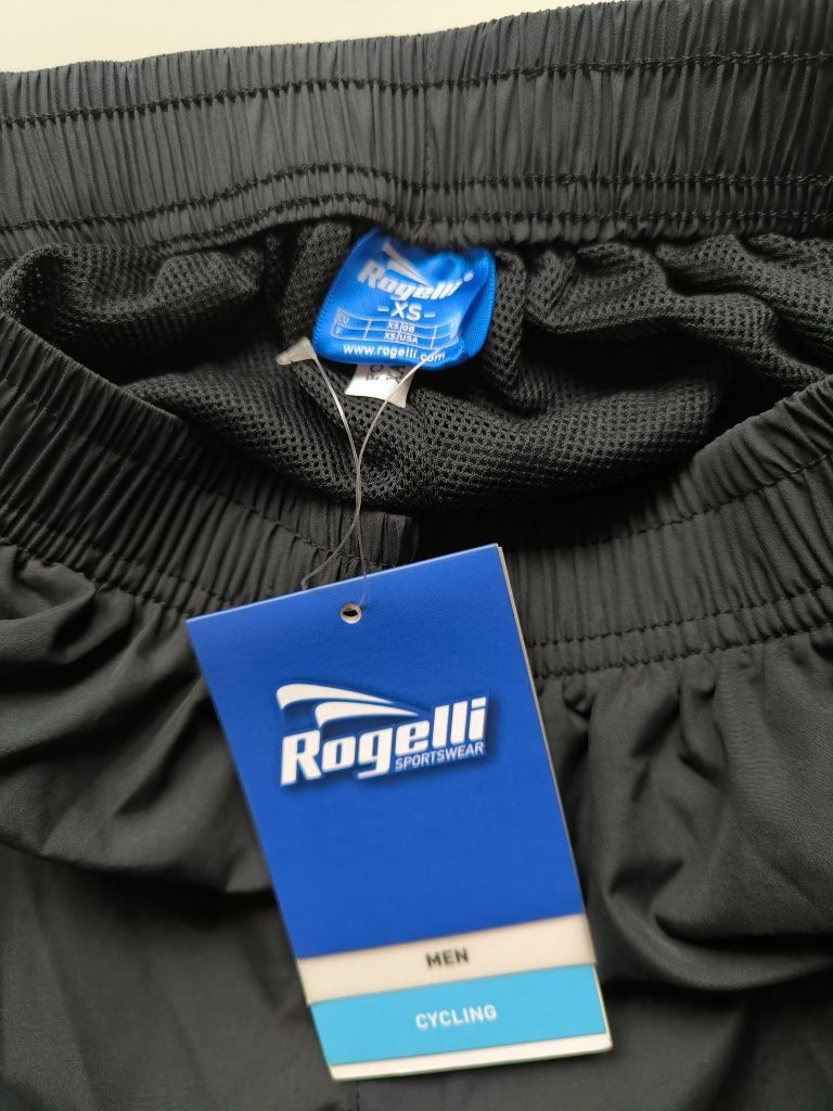 Nowe męskie długie spodnie na rower Rogelli rozmiar XS