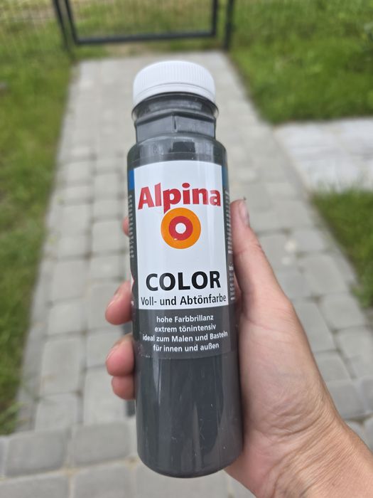 Farba szary ciemny Alpina pigment