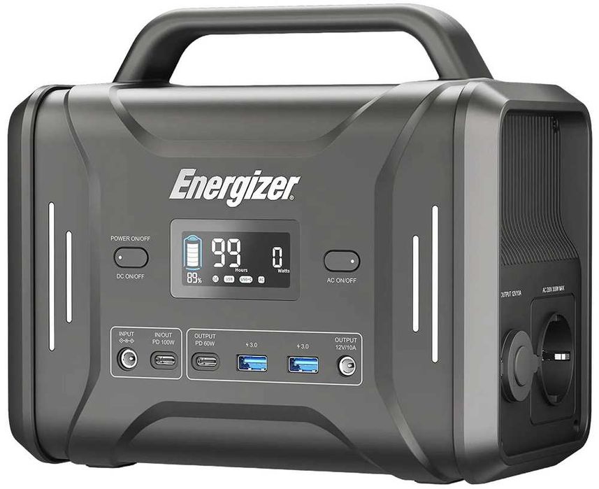 Портативна електростанція Energizer PPS320 чистий синус 220В