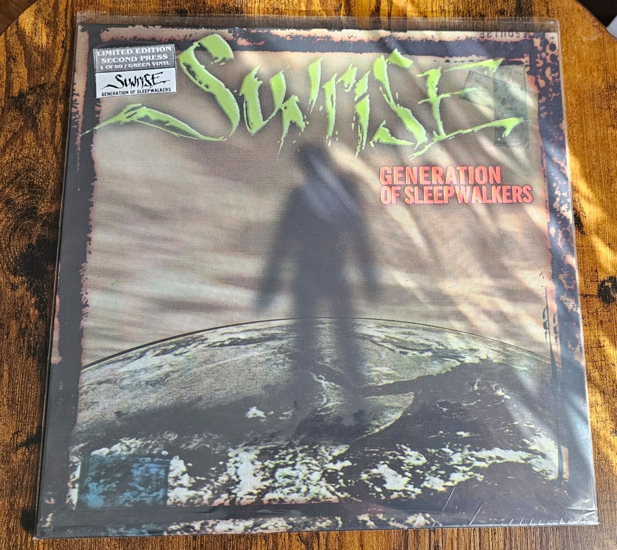 SUNRISE - "Generation of Sleepwalkers" hc, hardcore, zielony winyl