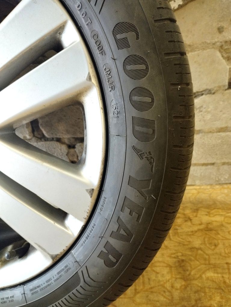 Диски+шины Фольксваген/GoodYear EfficientGrip Performance 205/55 R16