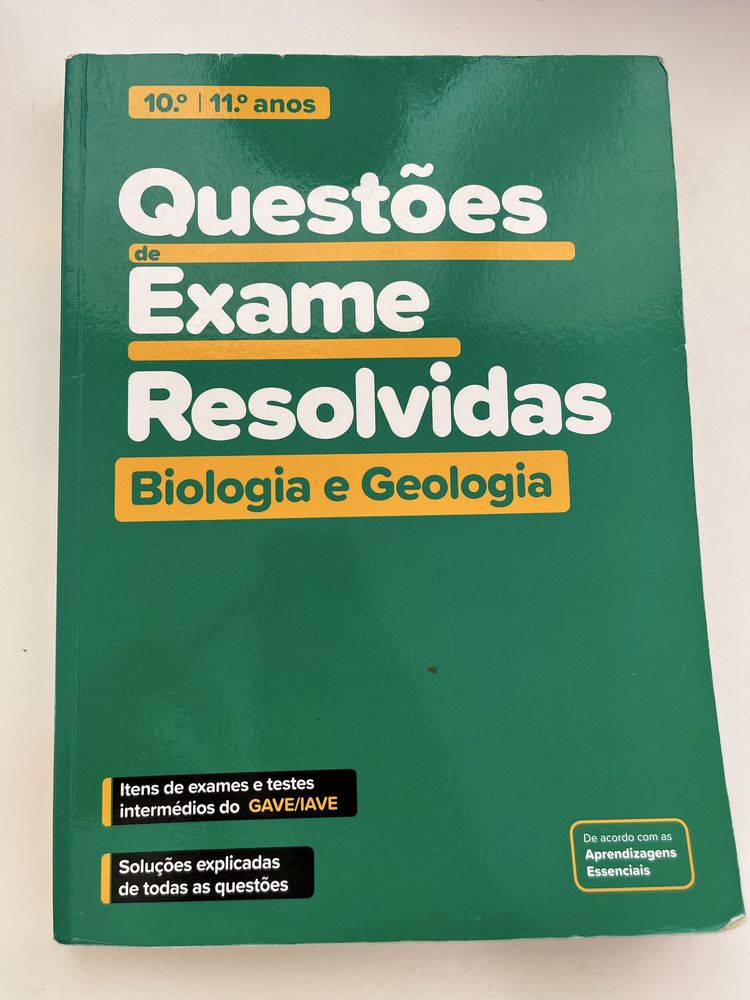 Questões de Exame Resolvidas - Biologia e Geologia