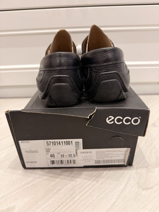 Туфлі мокасини лофери Ecco шкіра р.46