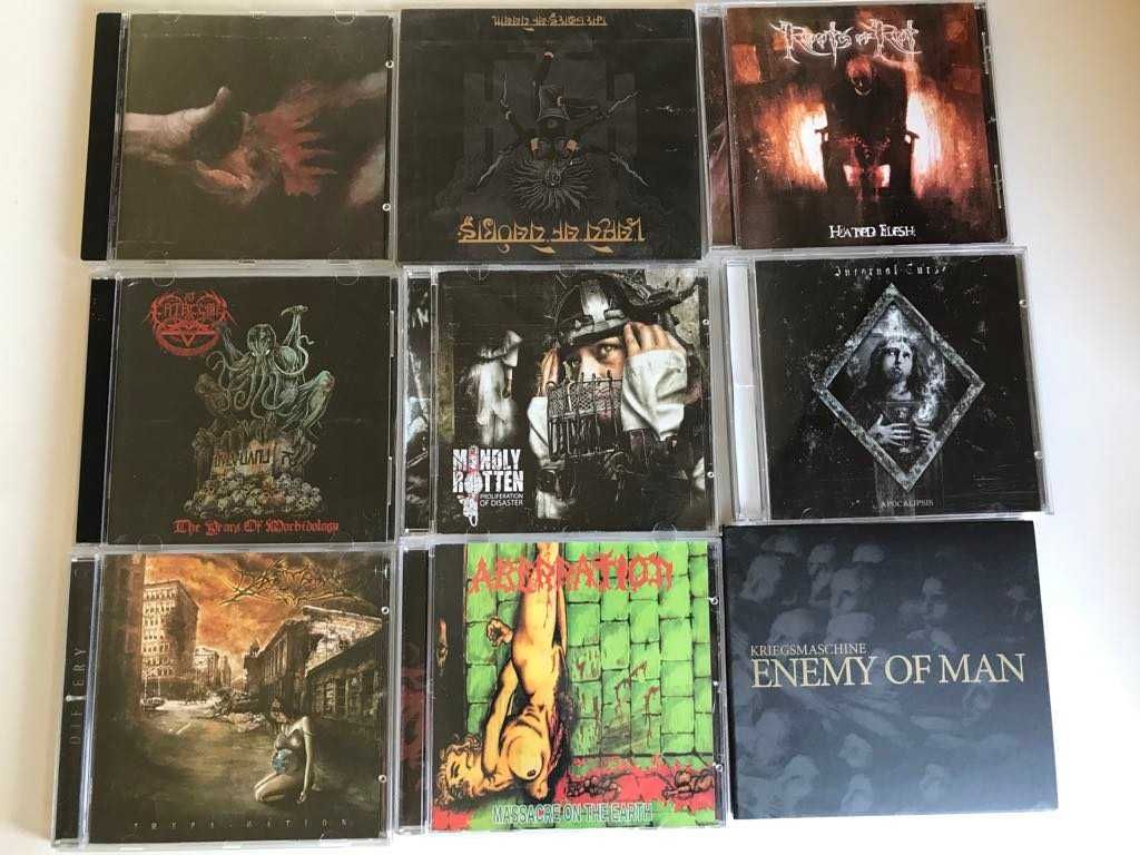 9 CD Black / Death Metal Podziemie ZESTAW NR 8