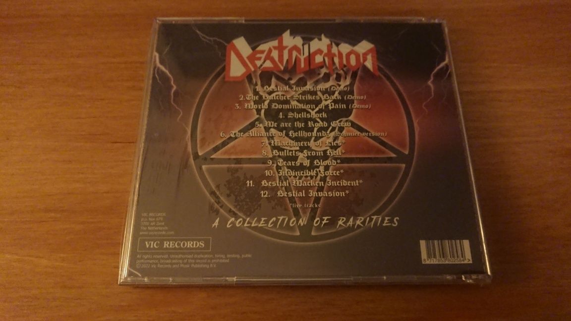 Destruction The Butcher Strikes Back CD NOWA* 2022 Jewelcase Folia VIC