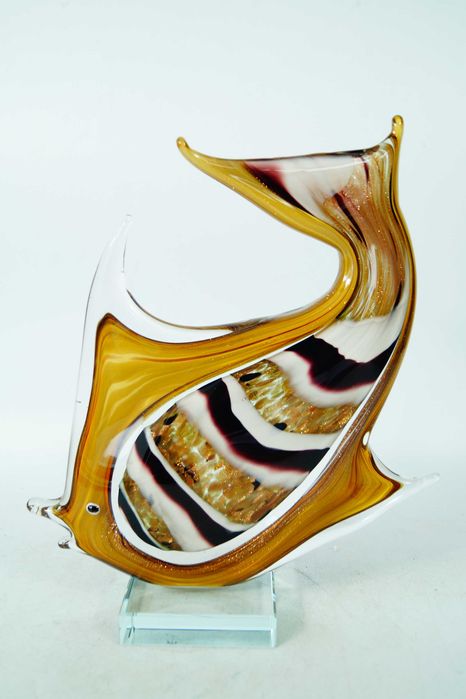 Figura szklana MURANO style RYBA skalar