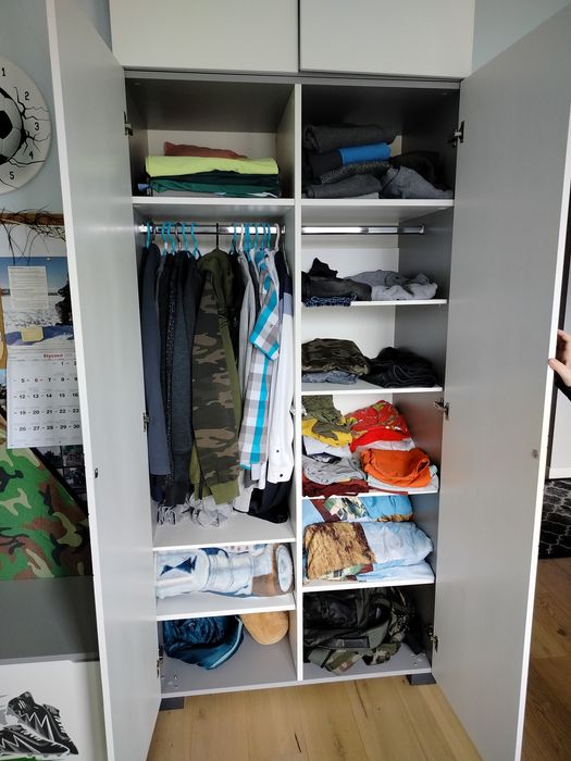 Szafa piłkarz z nadstawką Meblik 200x100