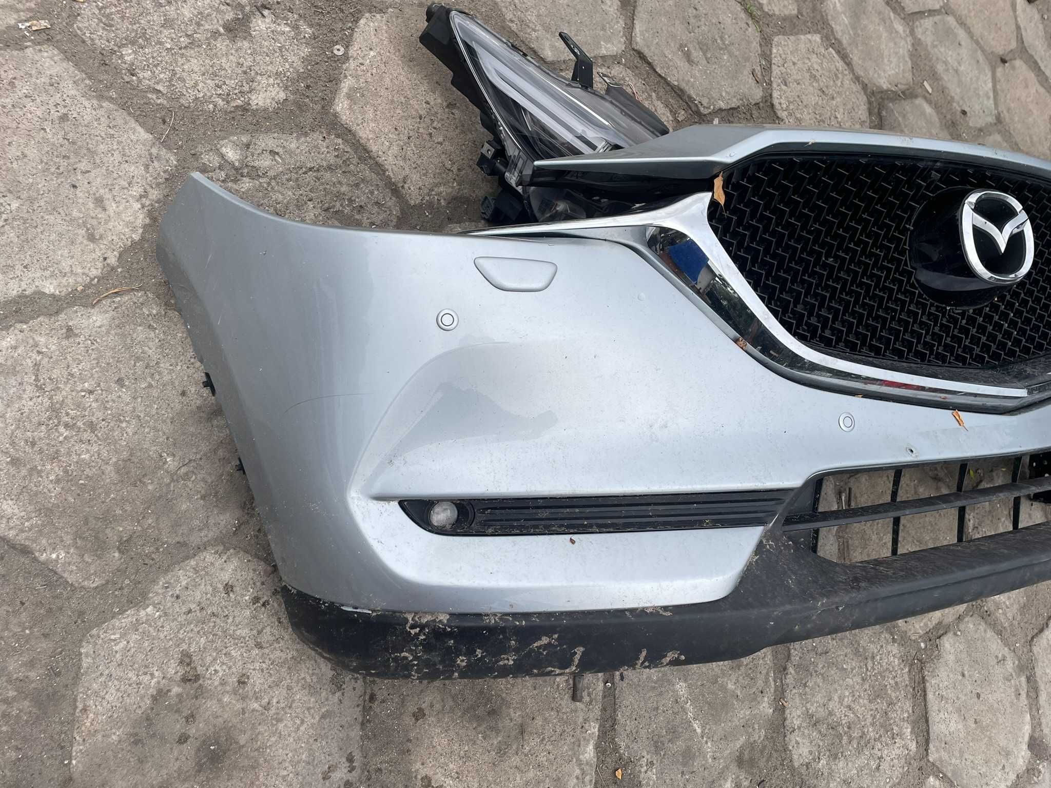 MAZDA CX-5 II KPL przód maska zderzak błotniki lampy pas przedni chłod