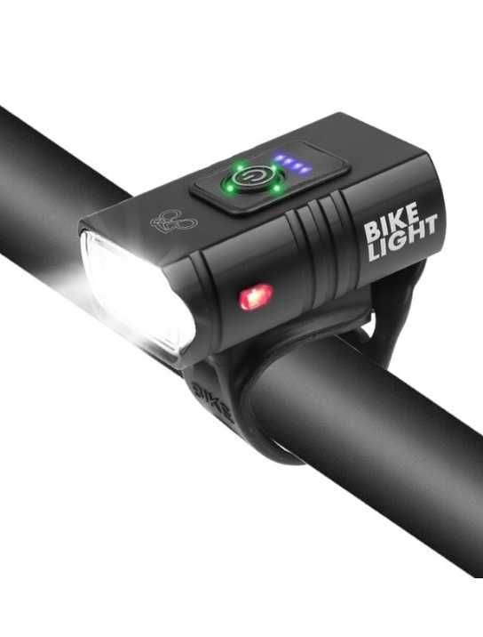 Oświetlenie rowerowe LED na USB – lampki przód i tył