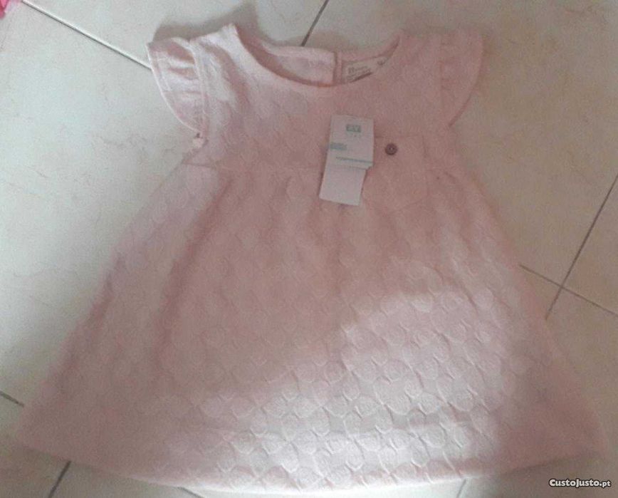Vestido 12-18 meses "novo e embalado"