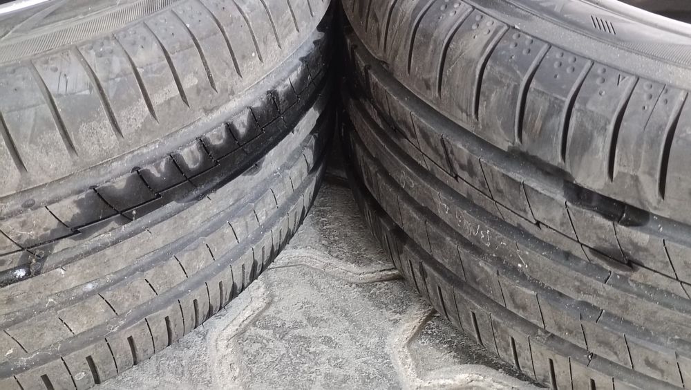 JANTES SUBARU R17 COM PNEUS 215/55 FURAÇÃO 5X100