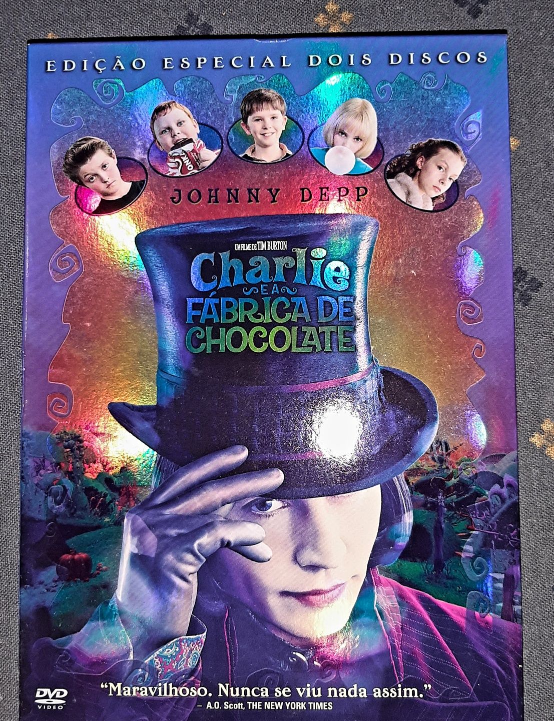 Edição Especial Charlie e a Fábrica de Chocolate-Portes incluídos