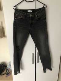 Spodnie jeansowe Zara r.38