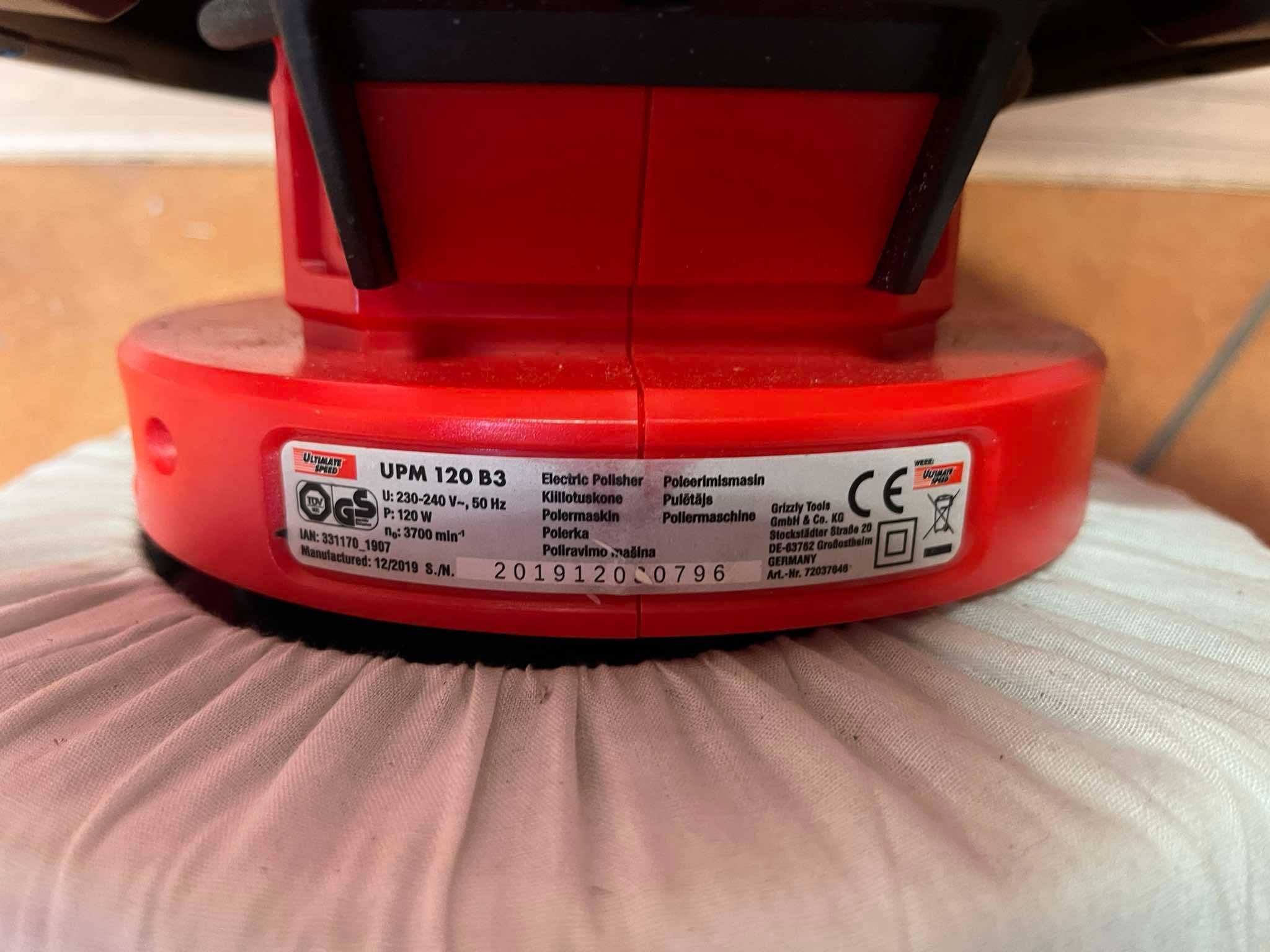 Polerka elektryczna UPM 120 B3 (1456/24) TYL