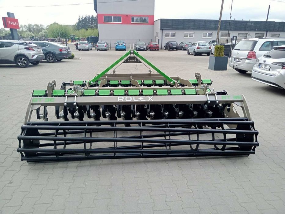 Brona talerzowa kompaktowa z walem BTE Rol-Ex 2,2m 2,7m 3,0 mNOWOŚĆ