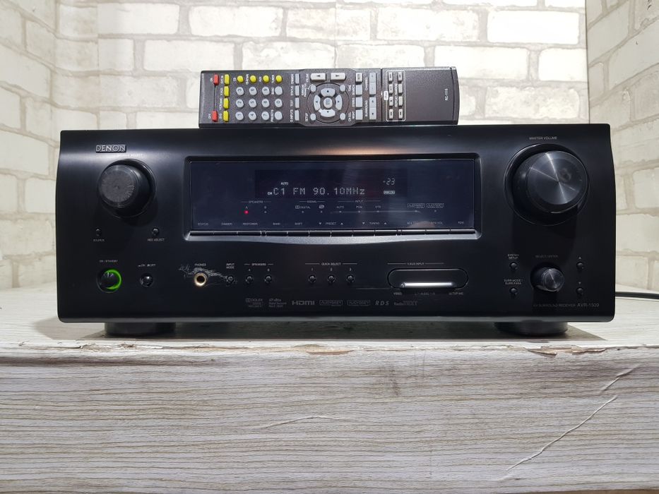 5.1 AV ресивер DENON AVR-1509, HDMI,*5x110 Вт, б/у з Німеччини+1шт.