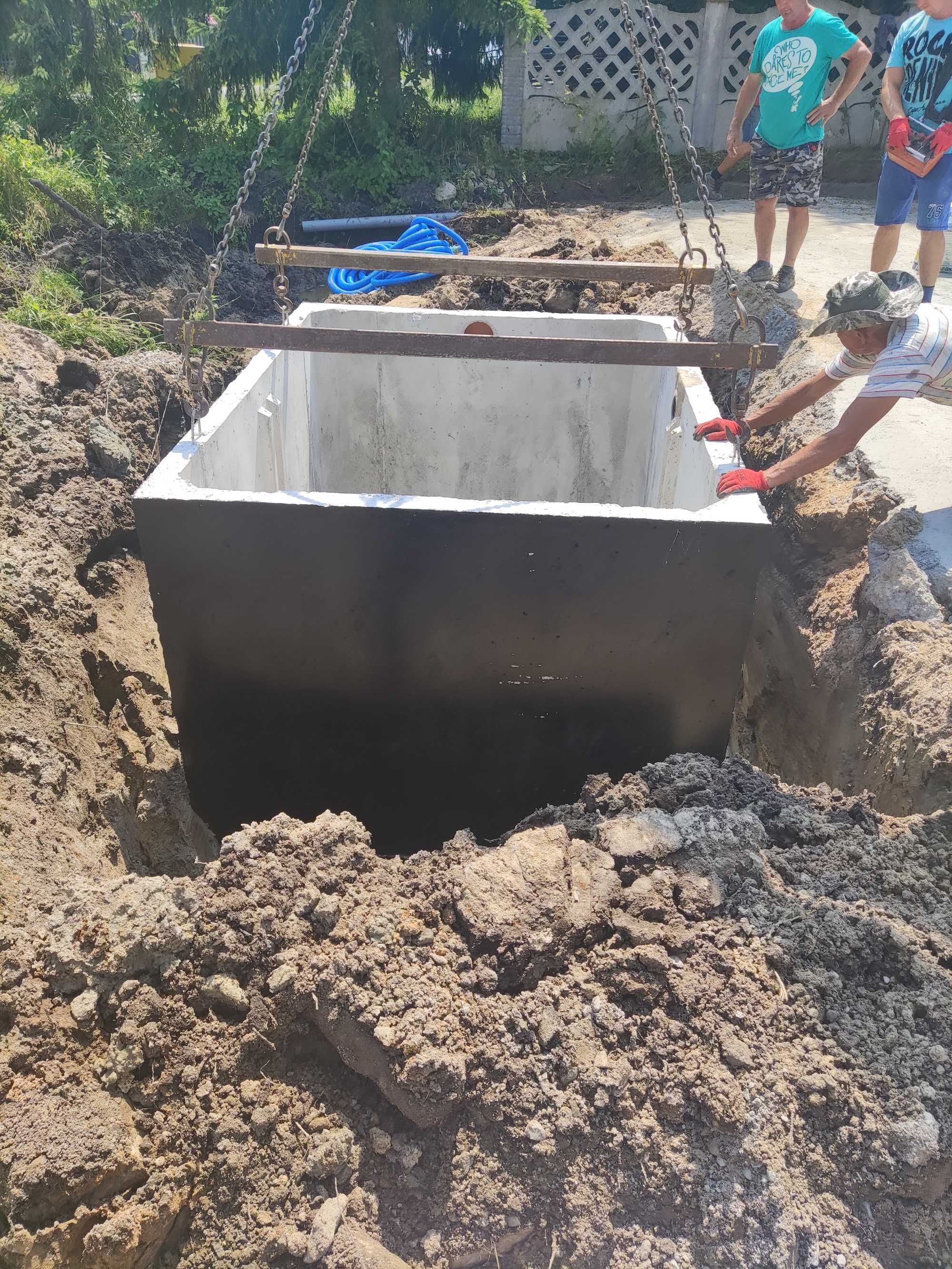 zbiornik betonowy 10 szambo betonowe wodę deszczówkę ścieki piwniczka