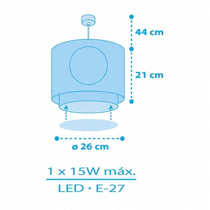 Lampa wisząca PIRACI PIRAT dla pirata żyrandol z piratami 60652