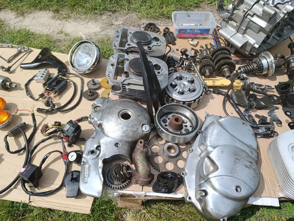 Yamaha Virago XV 535 części silnika silnikowe 2YL nr. D2