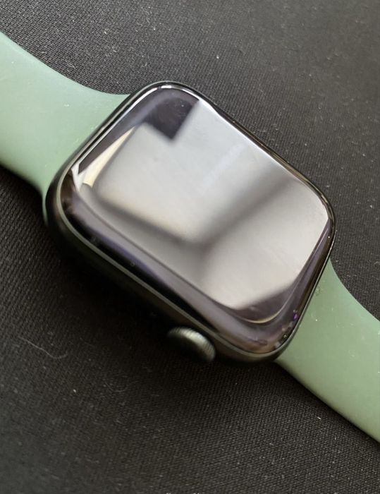 apple watch series 7 gps 45mm green aluminum